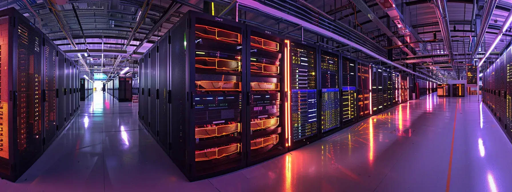 a modern server room filled with rows of powerful server racks, glowing with lights and humming with activity to showcase the implementation of caching techniques to boost speed. a modern server room filled with rows of powerful server racks, glowing with lights and humming with activity to showcase the implementation of caching techniques to boost speed.
