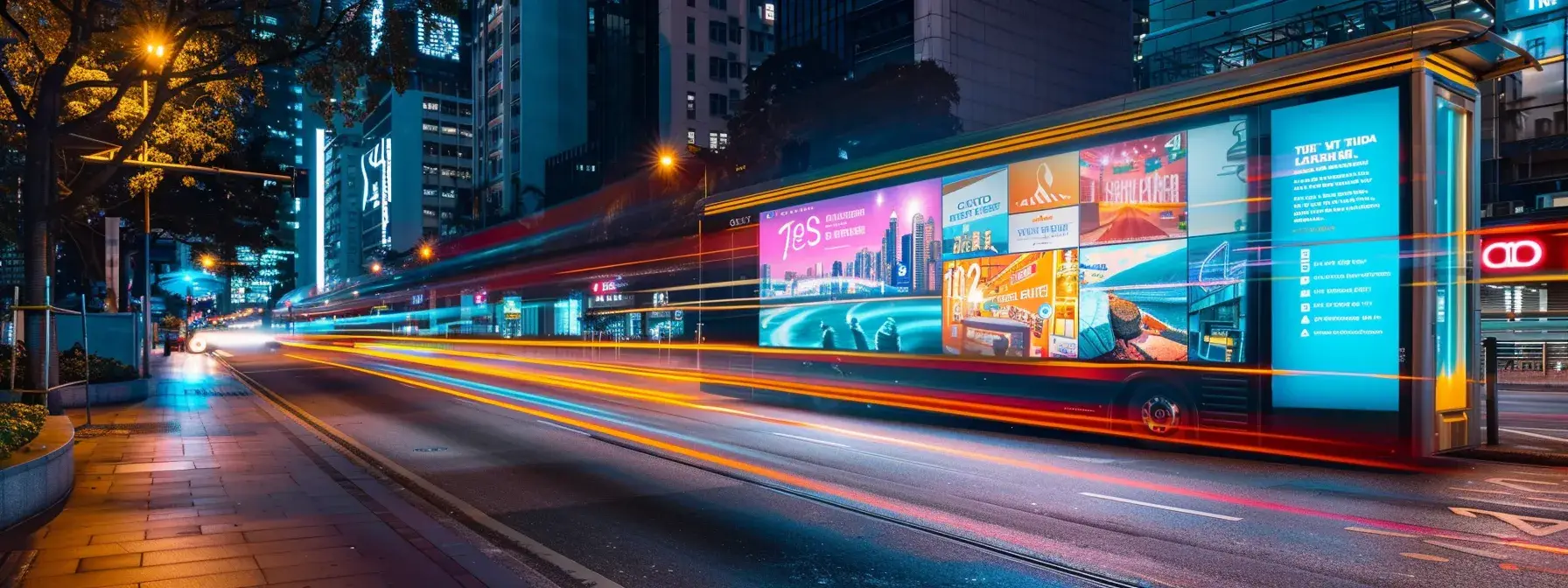 a vibrant cityscape with a digital billboard displaying a local business's website, glowing with location-specific landing pages and mobile-friendly features, attracting attention from passersby seeking nearby information. a vibrant cityscape with a digital billboard displaying a local business's website, glowing with location-specific landing pages and mobile-friendly features, attracting attention from passersby seeking nearby information.