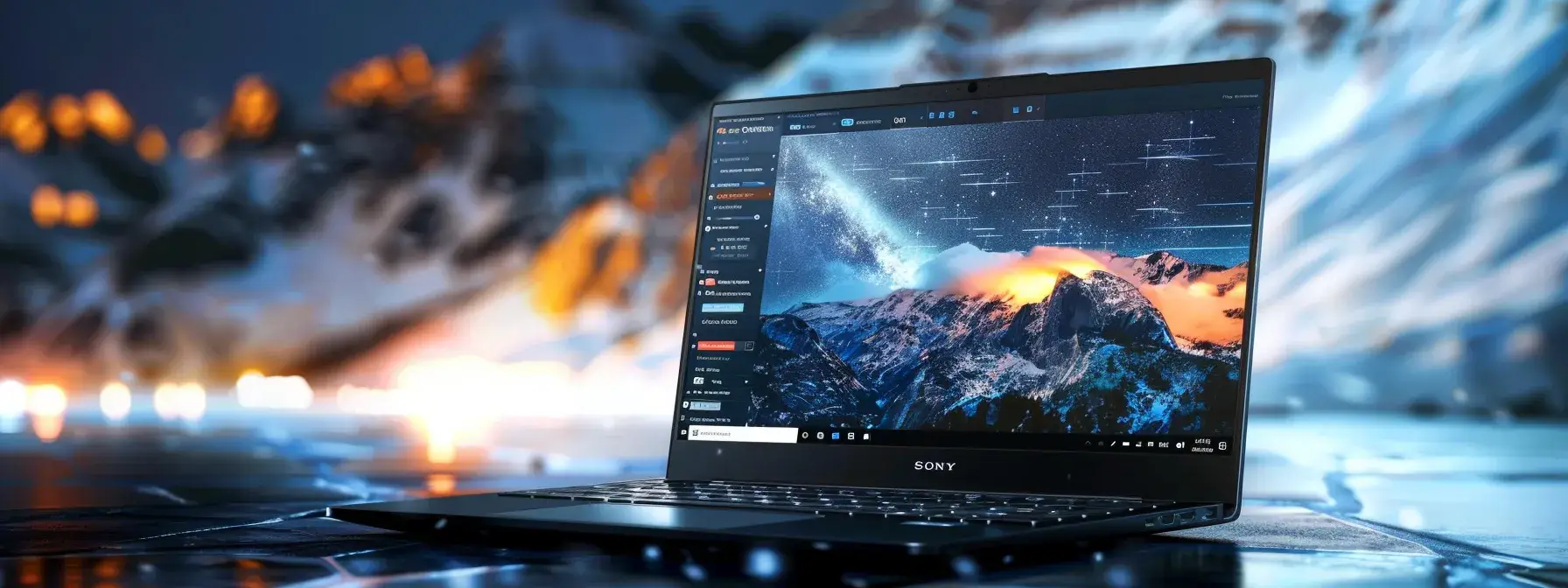 a laptop screen displaying a search engine results page with visually enhanced listings using rich snippets and structured data. a laptop screen displaying a search engine results page with visually enhanced listings using rich snippets and structured data.
