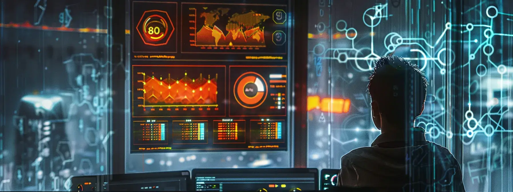 a person analyzing a detailed analytics report on a computer screen, surrounded by charts and graphs reflecting content success in real estate marketing. a person analyzing a detailed analytics report on a computer screen, surrounded by charts and graphs reflecting content success in real estate marketing.