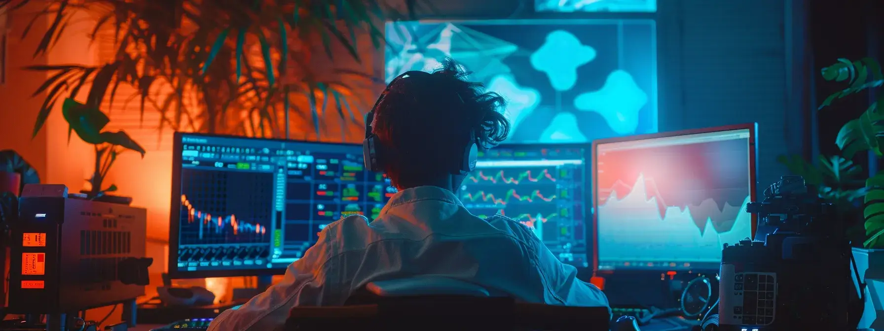 a person analyzing seo data on a computer screen, surrounded by graphs and charts, making strategic adjustments for optimal results in real estate investing. a person analyzing seo data on a computer screen, surrounded by graphs and charts, making strategic adjustments for optimal results in real estate investing.