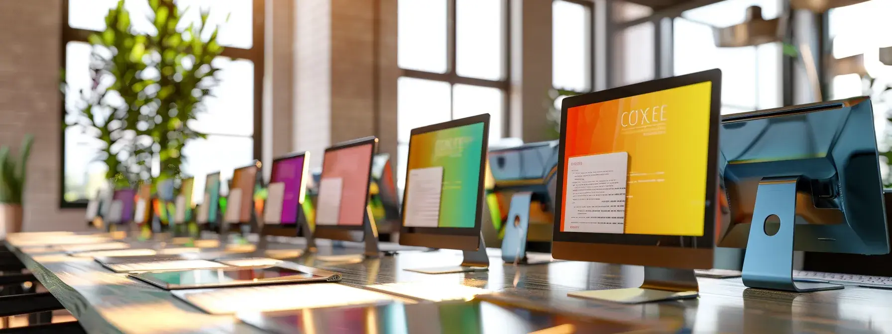 a diverse array of colorful ssl certificates displayed on a sleek, modern desk setting. a diverse array of colorful ssl certificates displayed on a sleek, modern desk setting.