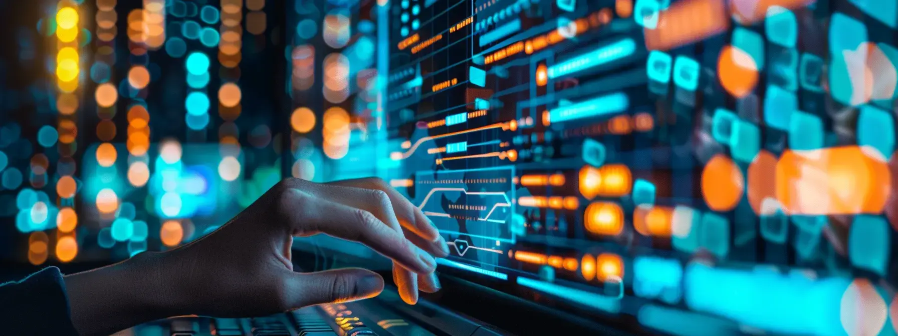 a person analyzing a computer screen filled with competitive real estate keywords, with graphs showing seasonal trends and targeted traffic data. a person analyzing a computer screen filled with competitive real estate keywords, with graphs showing seasonal trends and targeted traffic data.