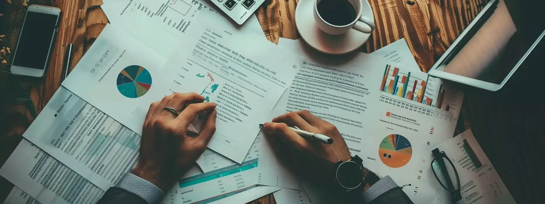 a person diligently updating a website with high-value real estate content, surrounded by charts and graphs showing seo progress. a person diligently updating a website with high-value real estate content, surrounded by charts and graphs showing seo progress.