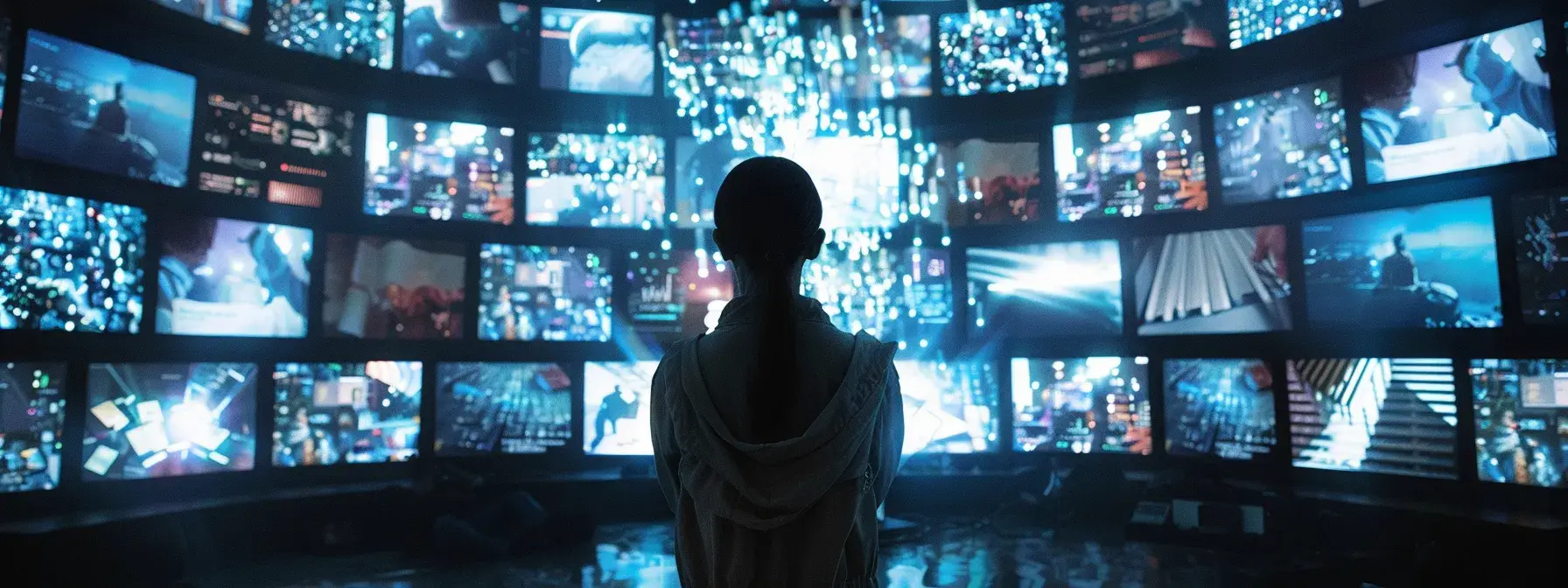 a person surrounded by multiple computer screens displaying competitor keyword analysis, content gaps, semantic keywords, trending, and seasonal keywords to enhance their seo strategy. a person surrounded by multiple computer screens displaying competitor keyword analysis, content gaps, semantic keywords, trending, and seasonal keywords to enhance their seo strategy.