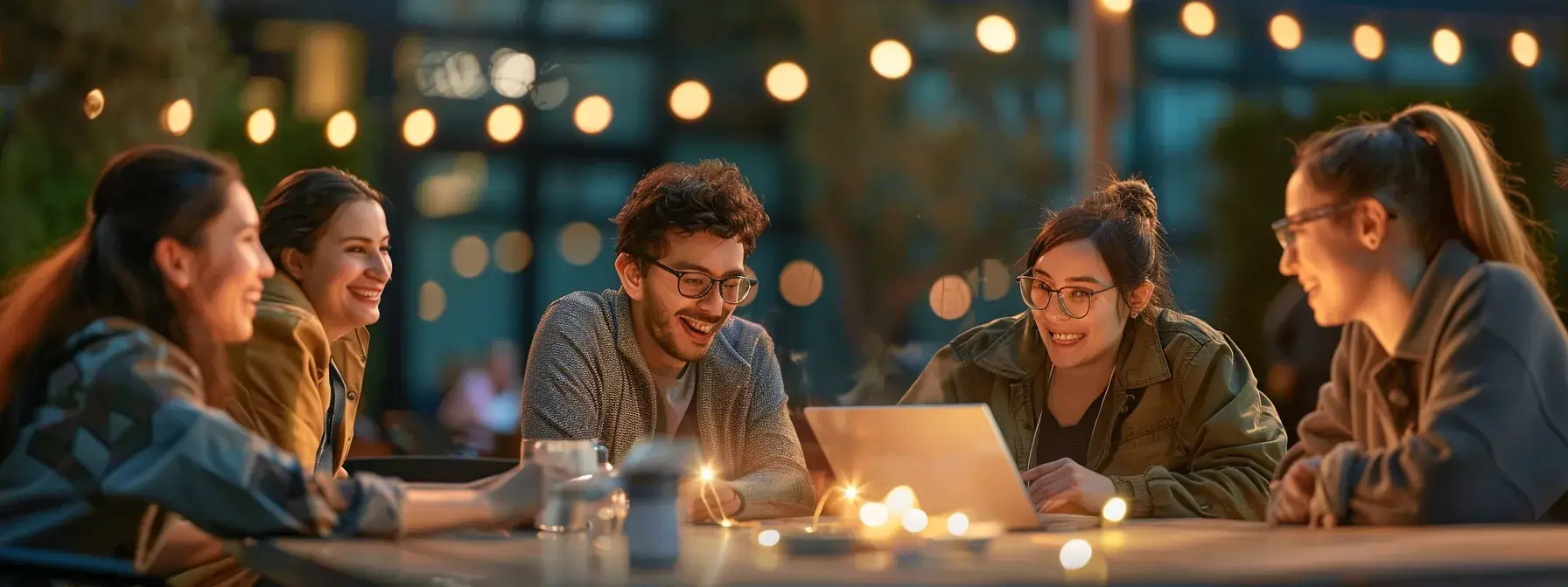a team of writers gathered around a glowing campfire, exchanging stories and laughter while diligently taking notes on brand guidelines to preserve the essence of their company's voice and tone during rewrites. a team of writers gathered around a glowing campfire, exchanging stories and laughter while diligently taking notes on brand guidelines to preserve the essence of their company's voice and tone during rewrites.