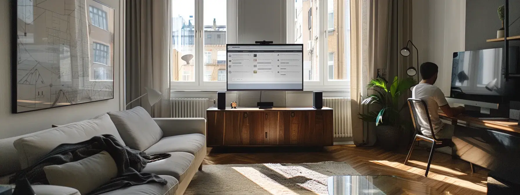 a user seamlessly navigating through a real estate investment site with clear and intuitive website structure and navigation. a user seamlessly navigating through a real estate investment site with clear and intuitive website structure and navigation.