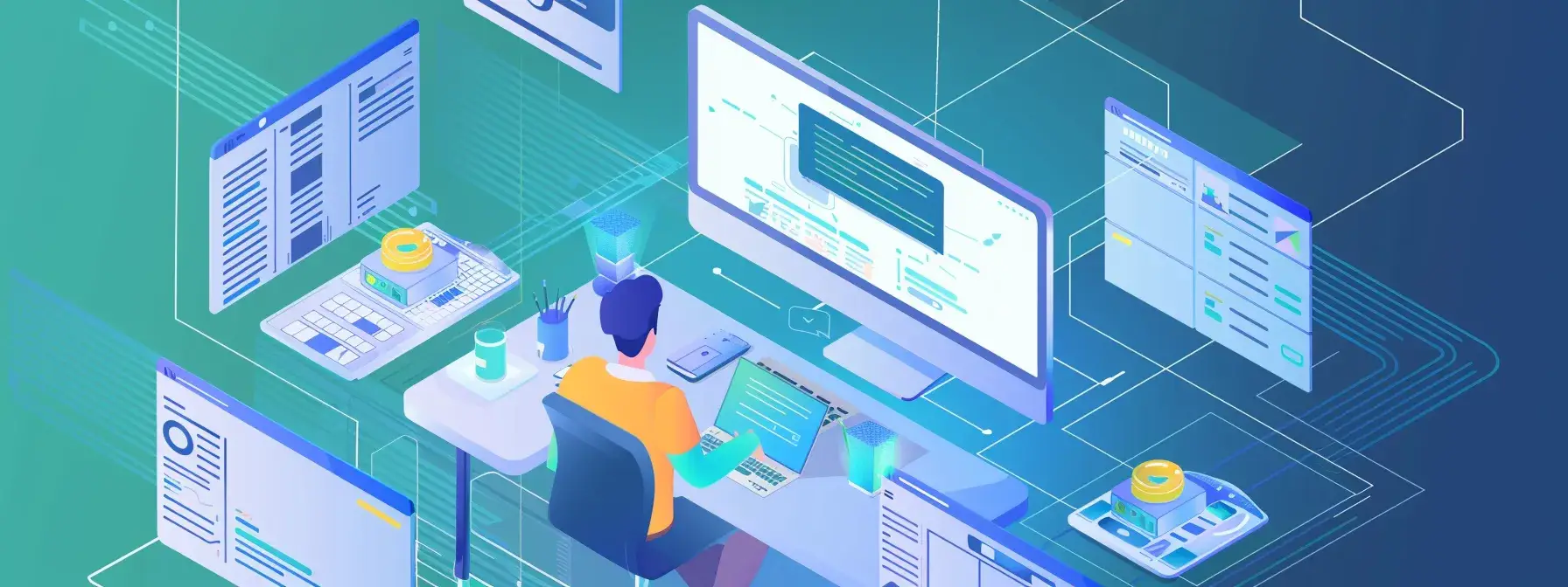 a web developer reviewing a detailed robots.txt file with a sitemap in hand, surrounded by screens displaying crawl errors and indexability data. a web developer reviewing a detailed robots.txt file with a sitemap in hand, surrounded by screens displaying crawl errors and indexability data.