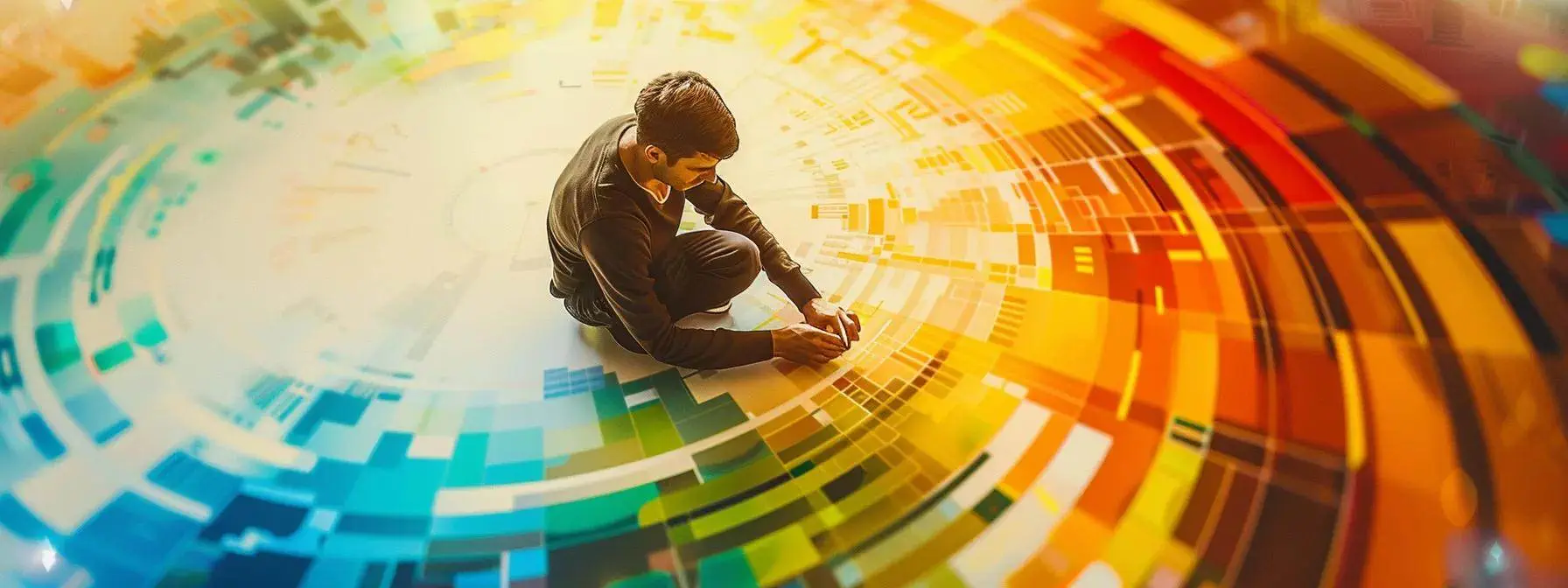 a focused and determined seo expert meticulously crafting a detailed and colorful infographic to enhance user engagement and understanding of complex ideas in an article. a focused and determined seo expert meticulously crafting a detailed and colorful infographic to enhance user engagement and understanding of complex ideas in an article.