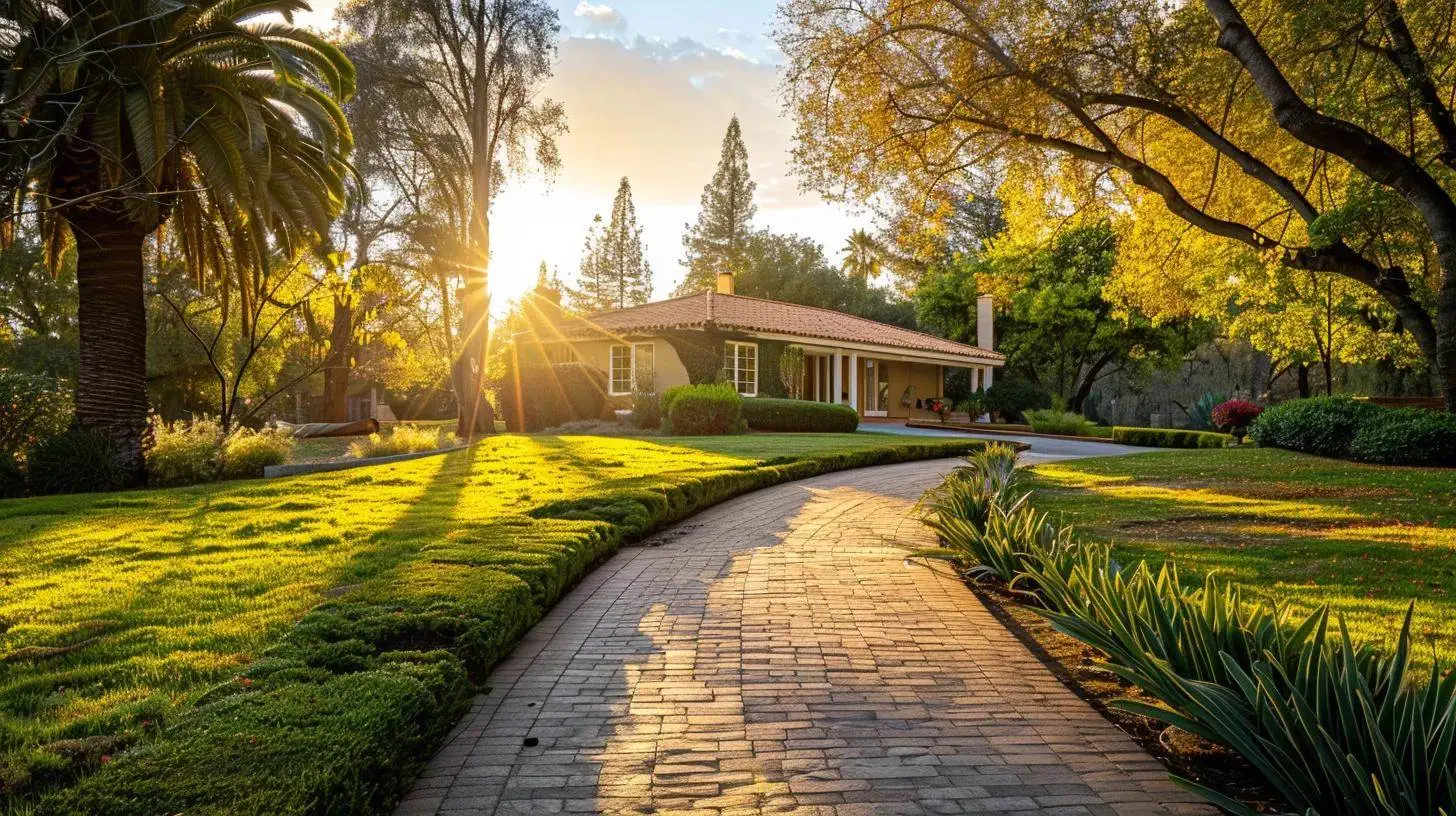 a luxurious, newly renovated property showcases elegant upgrades and vibrant landscaping, bathed in warm golden sunlight, symbolizing the potential for maximizing investment returns. a luxurious, newly renovated property showcases elegant upgrades and vibrant landscaping, bathed in warm golden sunlight, symbolizing the potential for maximizing investment returns.