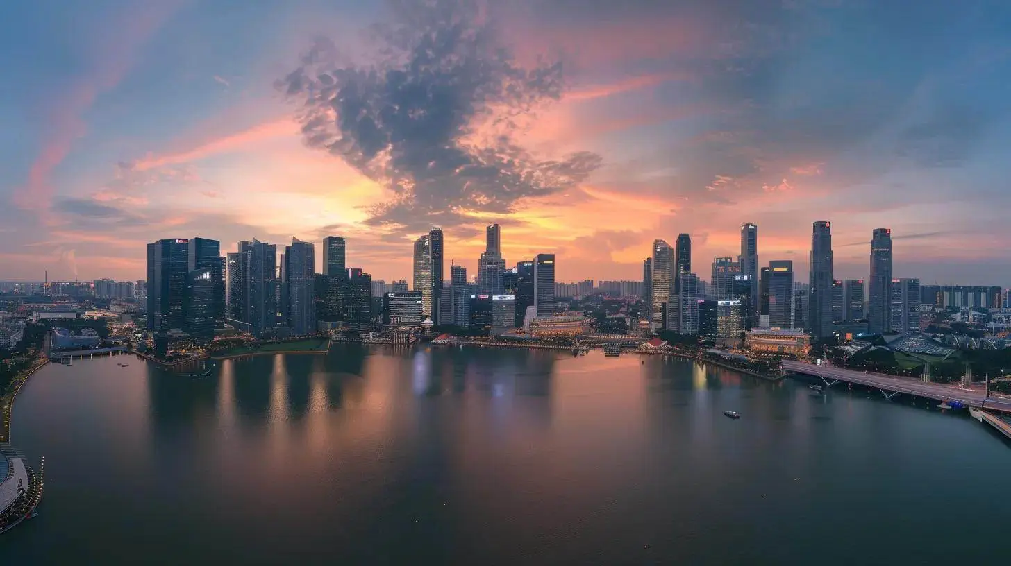 a panoramic view of a bustling urban skyline at sunset, symbolizing the dynamic nature of real estate markets amid fluctuating financial landscapes. a panoramic view of a bustling urban skyline at sunset, symbolizing the dynamic nature of real estate markets amid fluctuating financial landscapes.