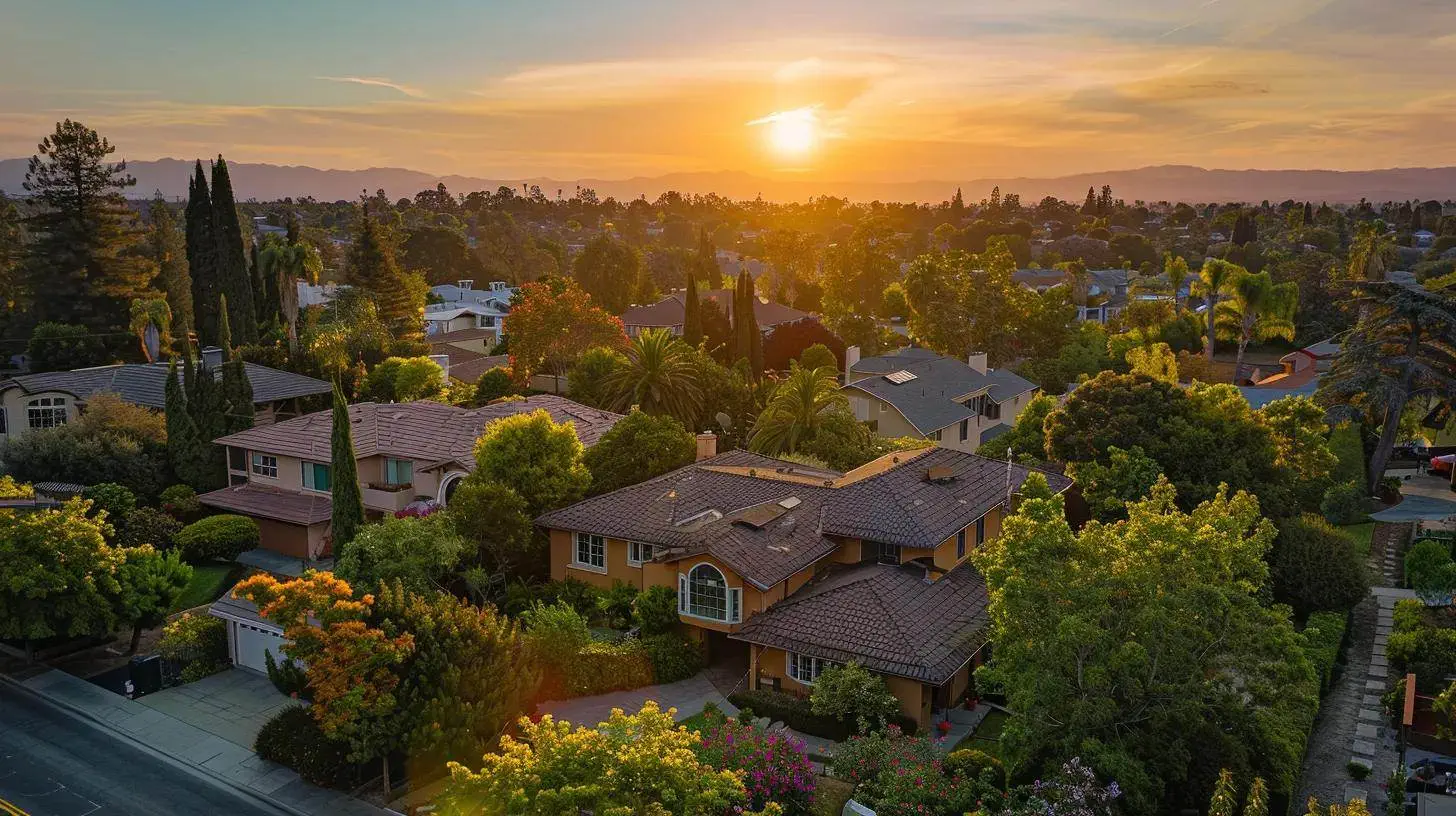 a vibrant, sunlit neighborhood showcasing a charming home with lush greenery and colorful flowers, representing the heart of local real estate engagement and community connection. a vibrant, sunlit neighborhood showcasing a charming home with lush greenery and colorful flowers, representing the heart of local real estate engagement and community connection.