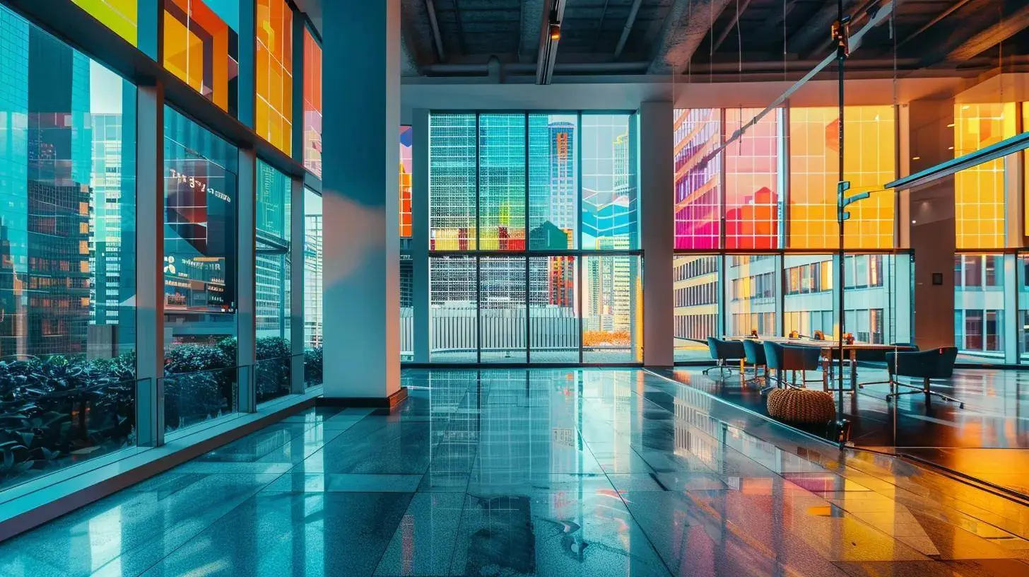 a vibrant urban landscape features a modern real estate office with a large window showcasing dynamic graphs and colorful metrics on a digital screen, symbolizing successful seo tracking and keyword performance in the competitive market. a vibrant urban landscape features a modern real estate office with a large window showcasing dynamic graphs and colorful metrics on a digital screen, symbolizing successful seo tracking and keyword performance in the competitive market.