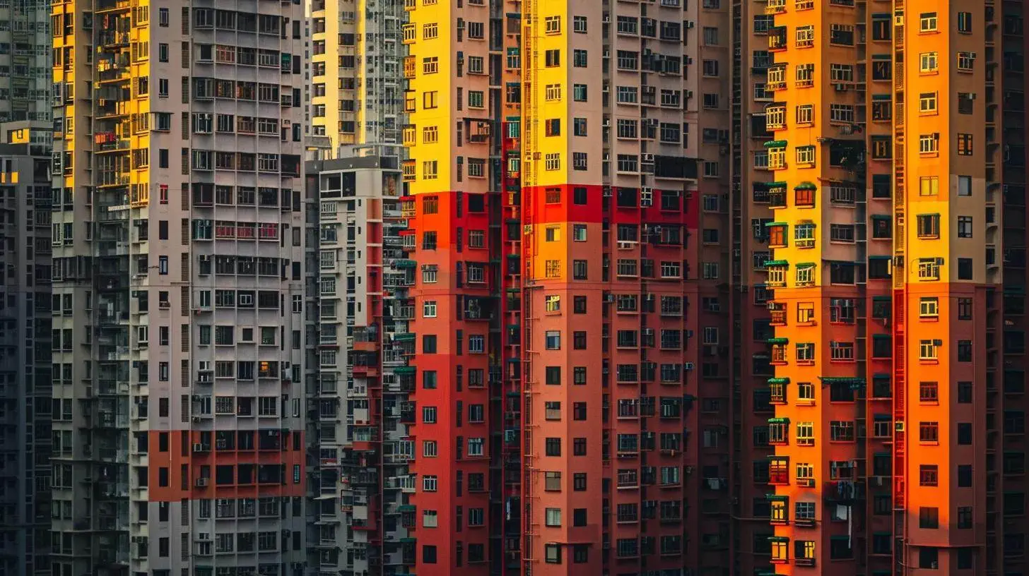 a vibrant urban landscape showcasing a modern skyline reflects the concept of property valuation techniques, with each building representing a different valuation approach—sales comparison, cost, income, and gross rent multiplier—all bathed in golden afternoon light. a vibrant urban landscape showcasing a modern skyline reflects the concept of property valuation techniques, with each building representing a different valuation approach—sales comparison, cost, income, and gross rent multiplier—all bathed in golden afternoon light.