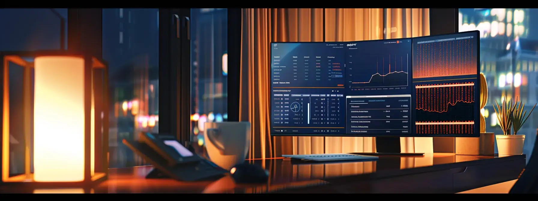 a sleek, modern real estate website interface prominently displayed on a high-resolution screen, radiating speed and efficiency with vibrant data analytics graphics showcasing optimized performance metrics under bright, focused lighting.