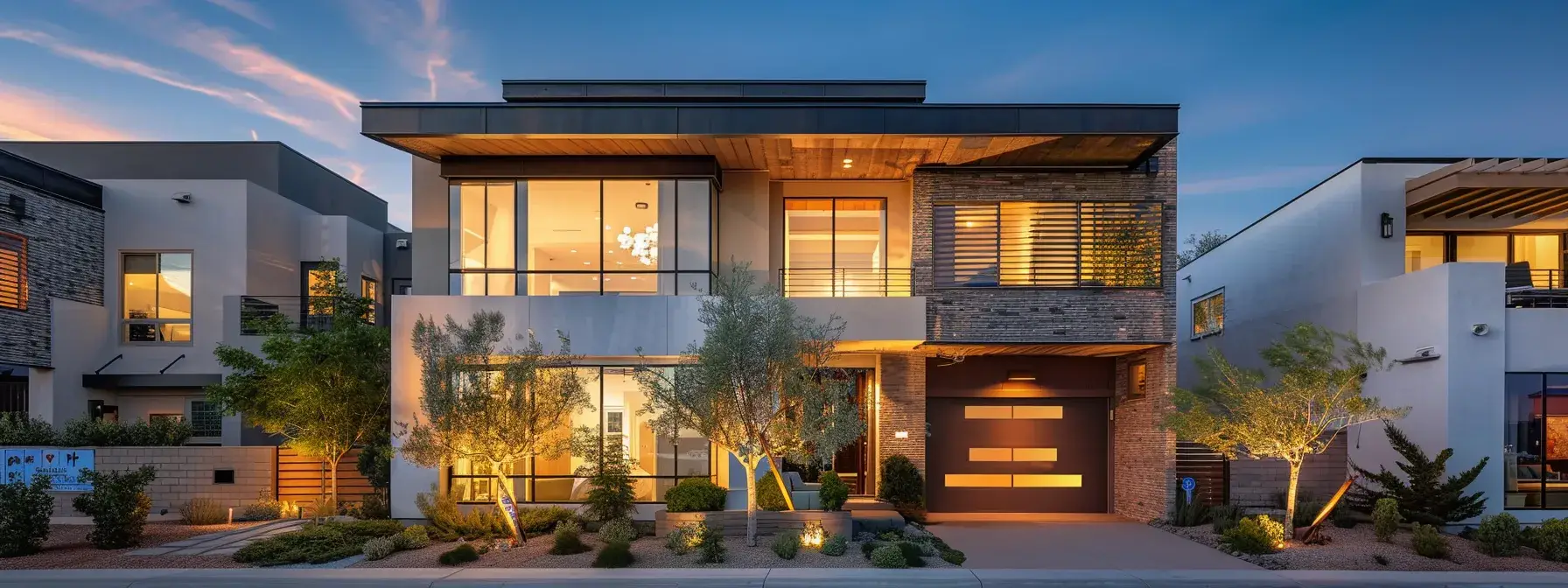 a vibrant real estate listing displayed on a sleek website interface, illuminated by soft, natural light, featuring visually distinct canonical tags to emphasize optimization and digital marketing effectiveness.