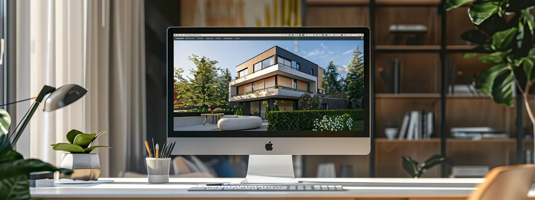 a vibrant, modern real estate website interface displayed on a sleek computer screen, showcasing colorful a/b testing results with engaging visuals and interactive elements that capture user experience and design enhancements.
